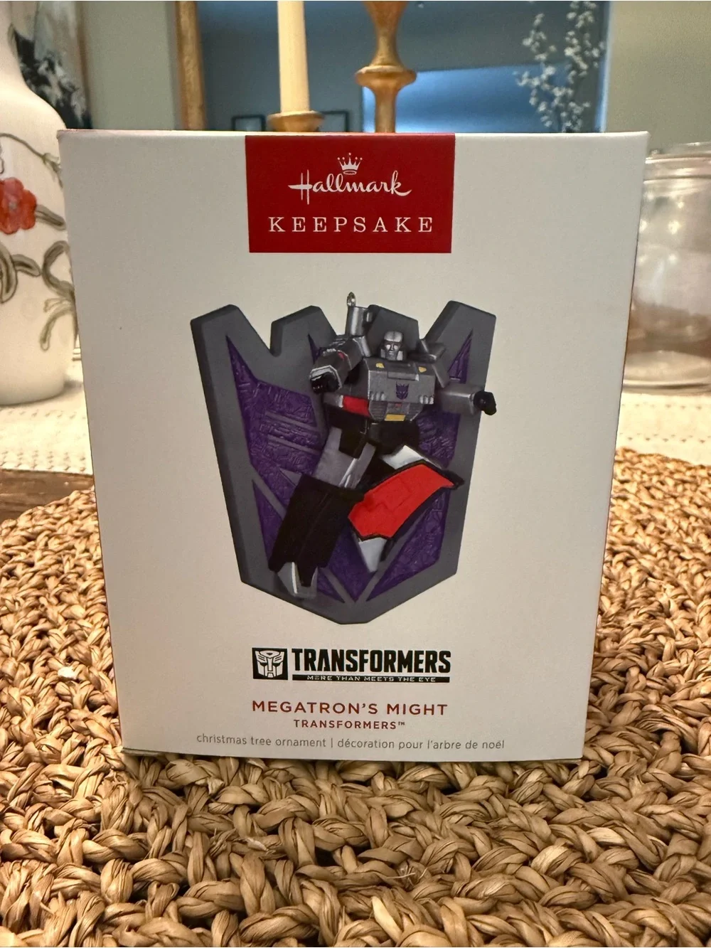 Hallmark Keepsake Transformers Megatron’s Might Christmas Tree Ornament